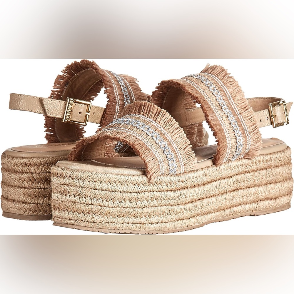 KAANAS Neutral Platform Boho Sandel